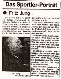 1980-Fritz Jung Sportler-Portr&auml;t