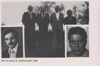 Vorstand-1980-1.Vorsitzender-Alfred Kilimann-2. Vorsitzender Heinz Plincner-