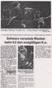 1973-Zeitung-SC Wacker Dinslaken-Viktoria-