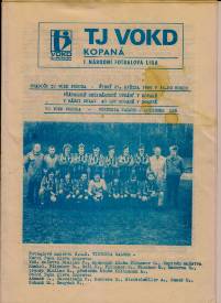 1984-Stadion-Zeitung in der CSSR-